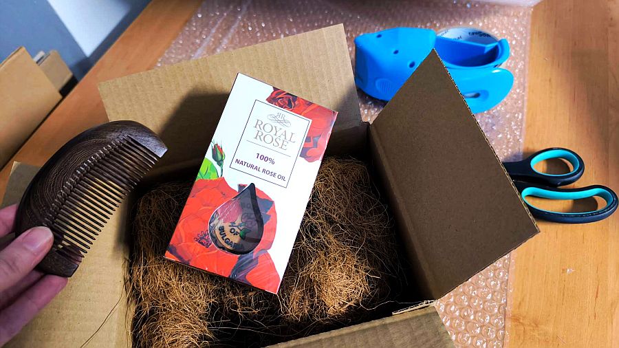 LIFE MINE - balení zásilky